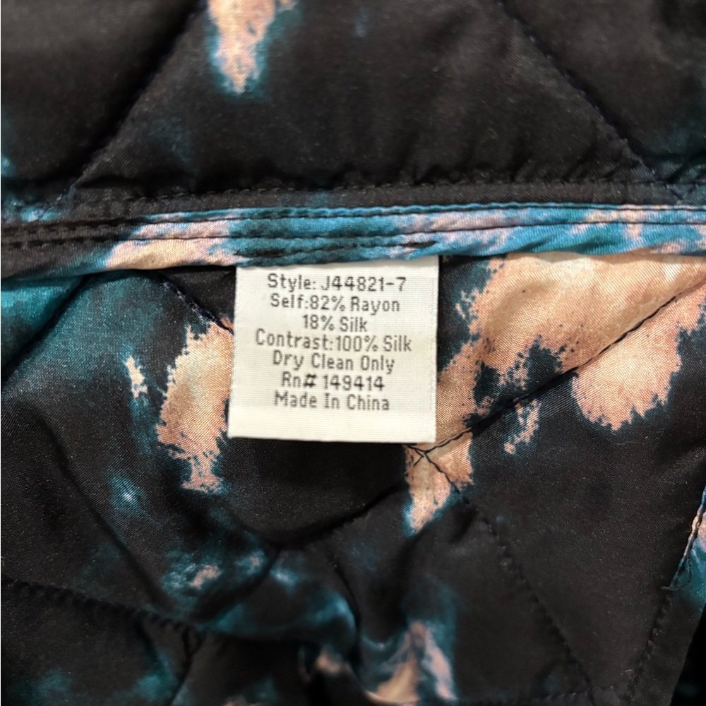 Johnny Was jacket size large - Picture 4 of 10